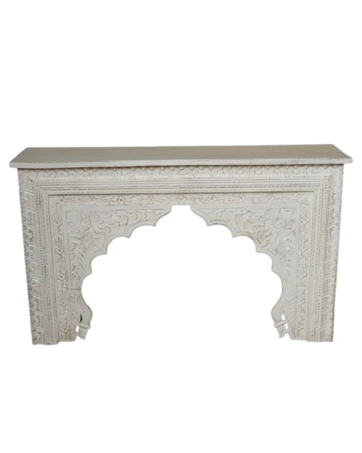 WOODEN CONSOLE TABLE