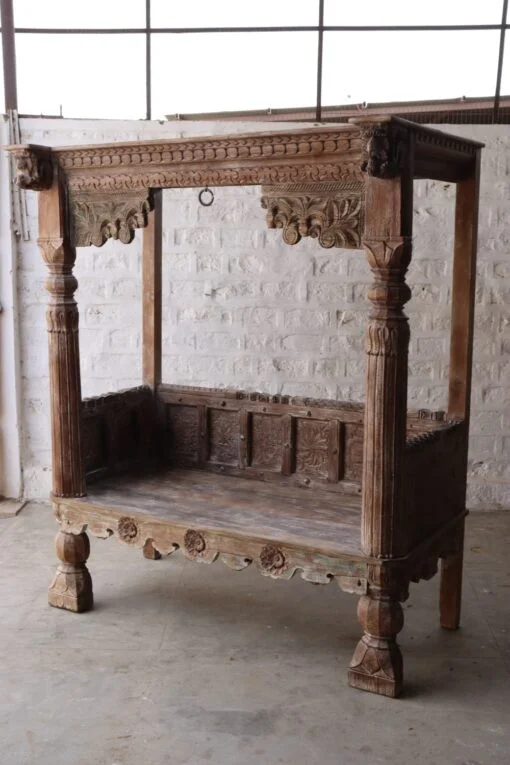 WOODEN DAY BED SOFA with mattress